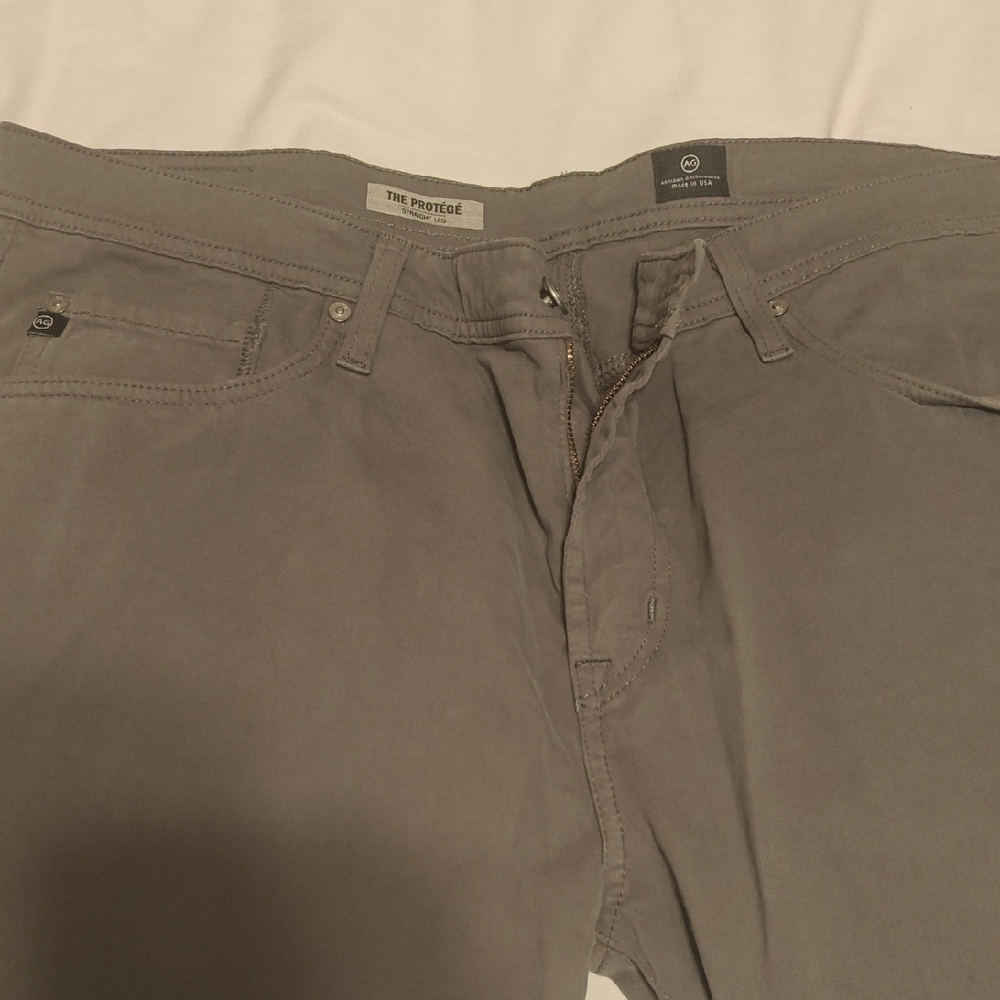 AG Adriano Goldschmied Gray Pants